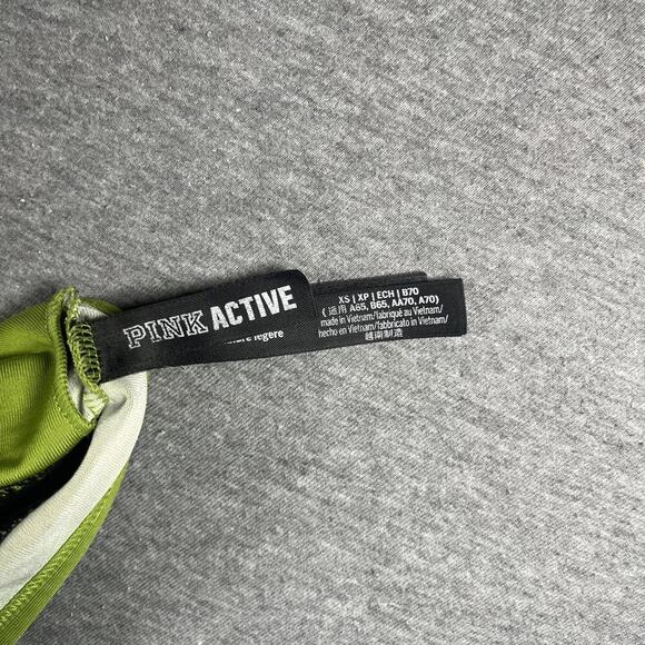 Victoria's Secret PINK Lime Green Sports Bra size XS - Picture 6 of 6